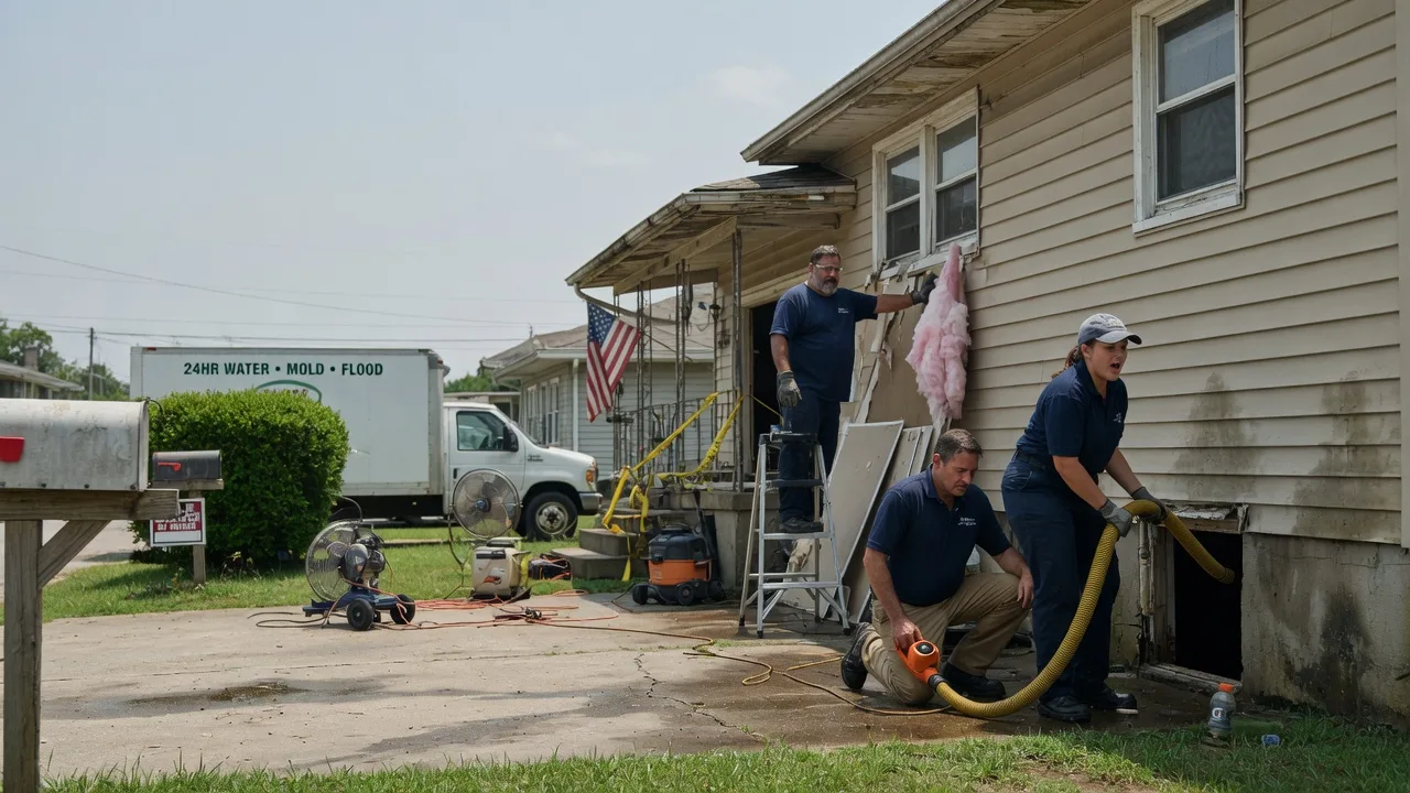 Water Damage Repair in Harwood, MD near me